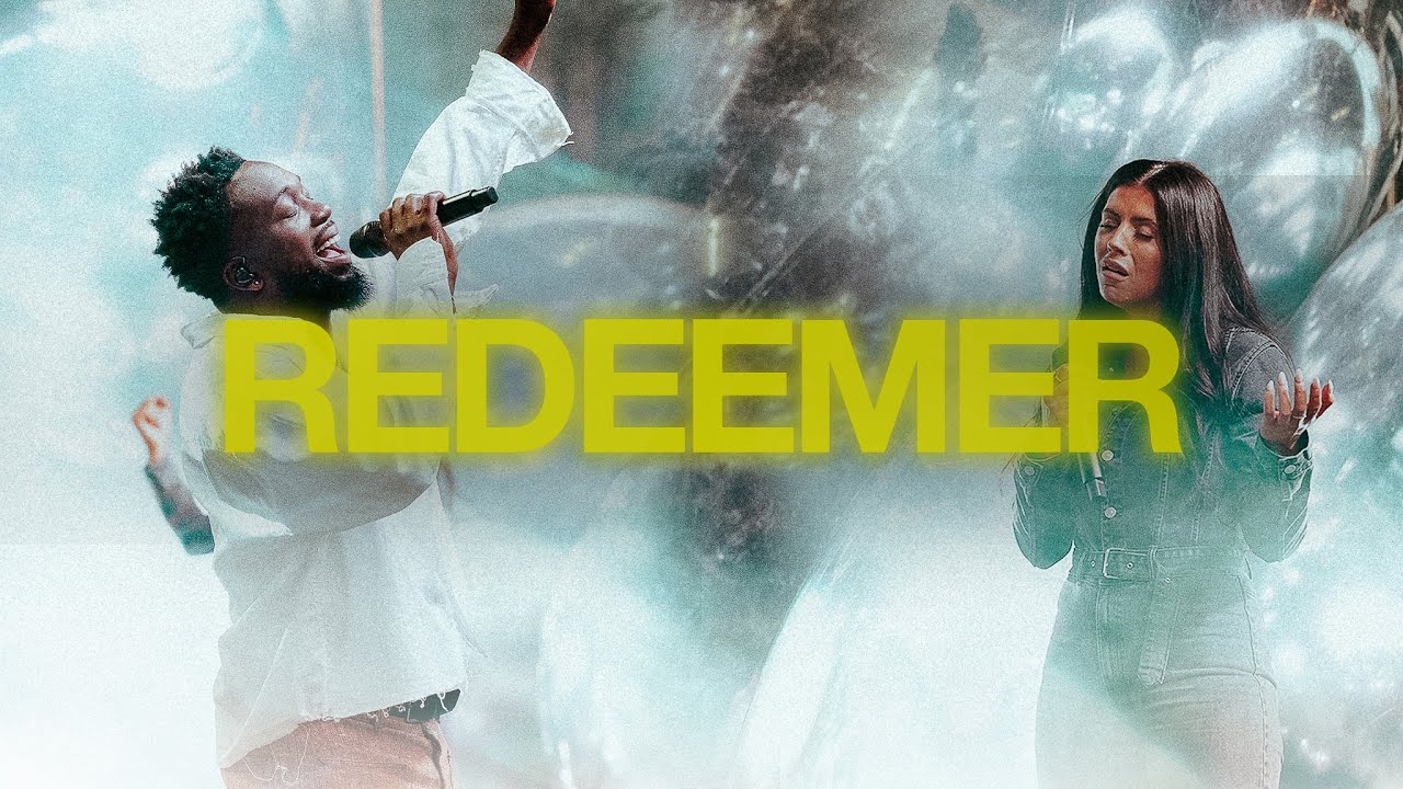Redeemer release artwork with live performance photography