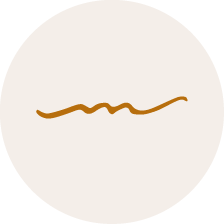 Amber on cream icon variant